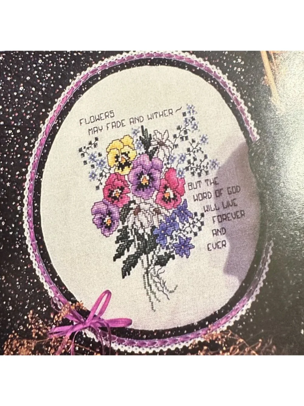 Flowers Of The Field Cross-Stitch Pattern Book 39 By Stoney Creek Book